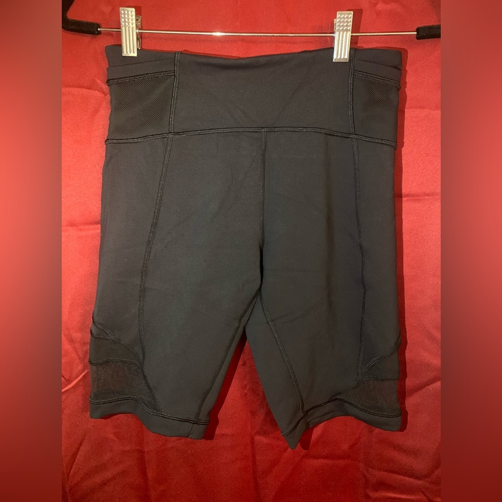 Lululemon Forget the sweat mesh training biker shorts